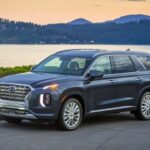 Hyundai Palisade SUV 1st Geneation front and side full view