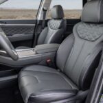 Hyundai Palisade SUV 1st Geneation front seats view