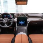mercedes benz C Class Sedan 5th generation front cabin interior view