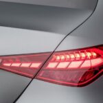 mercedes benz C Class Sedan 5th generation tail lights view