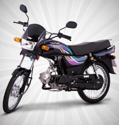 Ravi Premium R1 Motorcycle in black color
