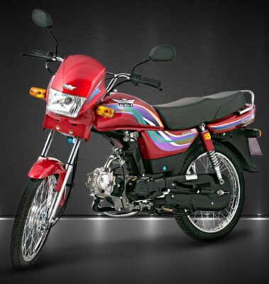 Ravi Premium R1 Motorcycle in red color