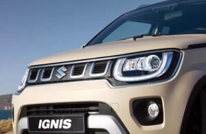 suzuki ignis small suv 2nd generation facelift front grille view