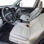 Honda Pilot Crossover SUV 3rd Gen Facelift front seats view