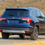 Honda Pilot Crossover SUV 3rd Gen Facelift side and rear view