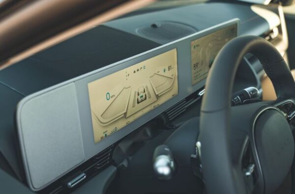 Hyundai Ioniq 5 SUV 1st generation instrument cluster view