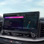 KIA Picanto Hatchback car 3rd generation facelift navigation view