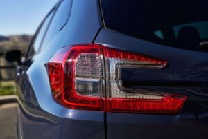 Subaru Ascent SUV 1st Generation refreshed tail lamp close view