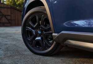 Subaru Ascent SUV 1st Generation refreshed wheel design view
