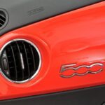 fiat 500 hatchback car 2nd generation air vent view