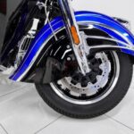 Indian Roadmaster heavy faired cruiser motorcycle wheel view