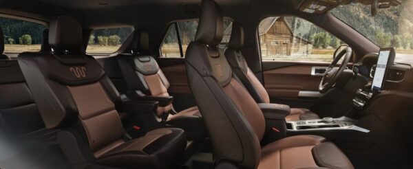 Ford Explorer SUV 6th Generation full interior view