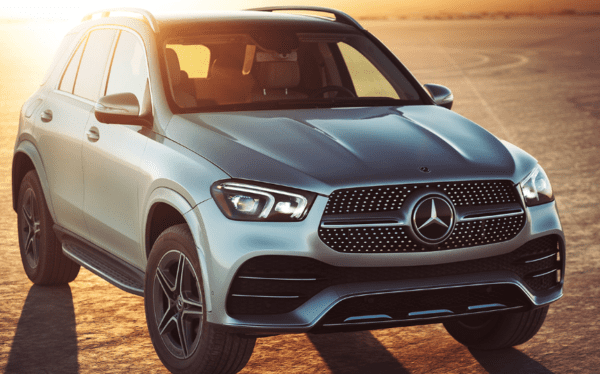 Mercedes Benz GLE Class SUV 4th Generation front close view