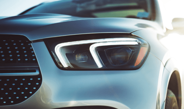 Mercedes Benz GLE Class SUV 4th Generation headlamps view