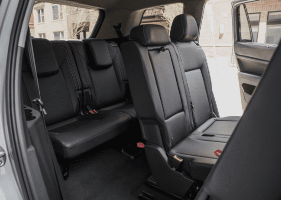 Volkswagen Atlas SUV 1st Generation 3rd row seats view