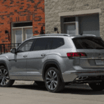 Volkswagen Atlas SUV 1st Generation side and rear view