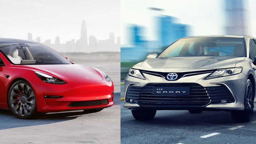 About eight times more money is made per car by Tesla than by Toyota