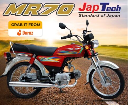 Metro MR 70cc Motorcycle feature image