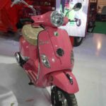 New Asia Ramza scooter 100cc pink color feature image