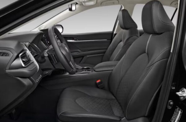 Toyota Camry Hybrid Sedan XV70 front seats view