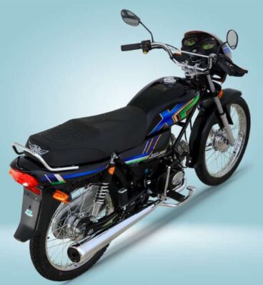 Ravi Premium RX 100cc Motorcycle full view