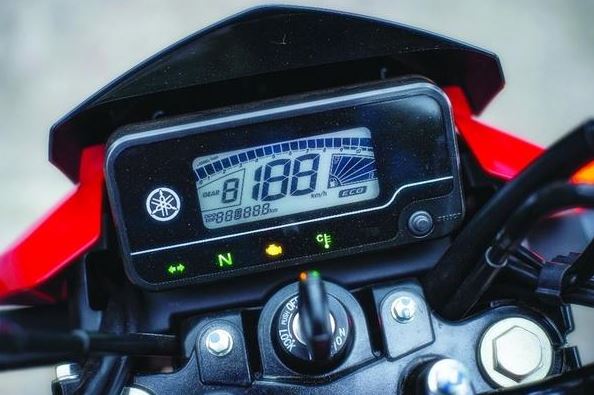 Yamaha YBR 150cc Motorcycle instrument cluster