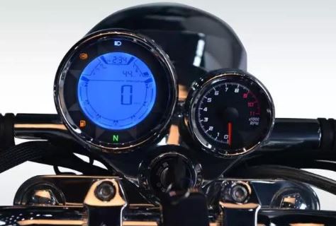 ZXMCO Monster ZX 250 D Cruiser Motorbike speedometer and instrument cluster