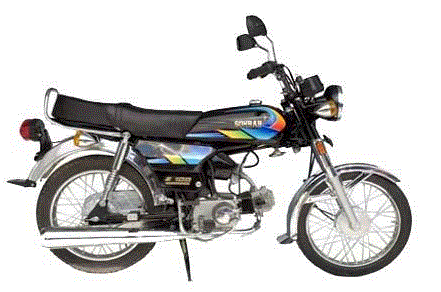 sohrab js 70cc motorcycle black color title image