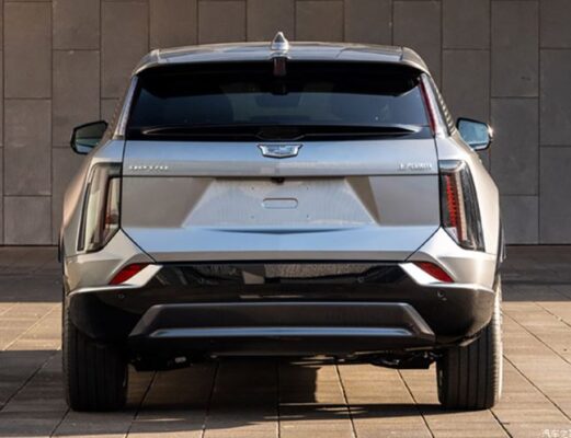 Cadillac Optiq Electric Revolution for company Rear side view
