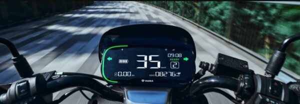 Metro E Vehicles Introduces the E8S Pro Scooter instrument cluster view