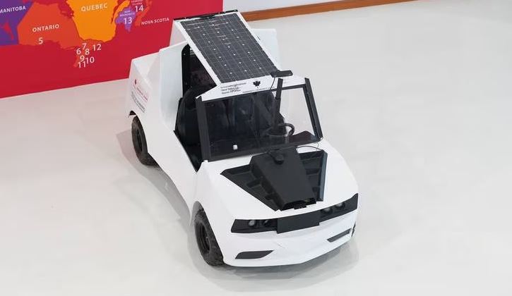 Students Develop Solar Powered Self Driving Car in Dubai