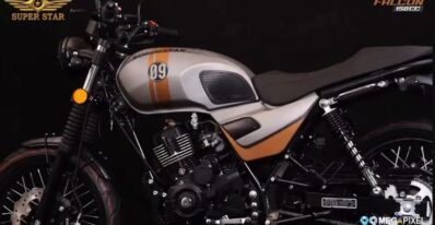 Super Star Falcon 150cc scrambler motorcycle feature image
