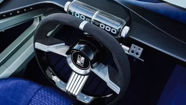 Triumph Motor Comeback with TR25 Electric Car steering wheel