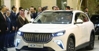 Turkish President Erdogan's Gift of Togg T10X Electric SUV to Saudi Prince and Qatari Emir