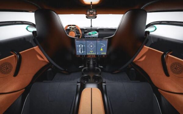 koenigsegg gemera the world's first 4 seater sporty megacar rear instrument cluster