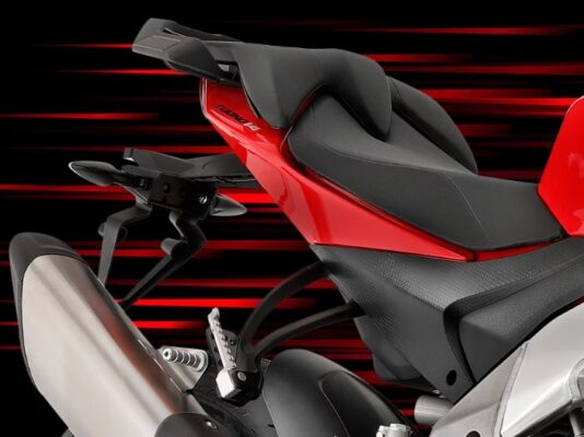 Aprilia Tuono V4 1100 Sports Motorbike seat design