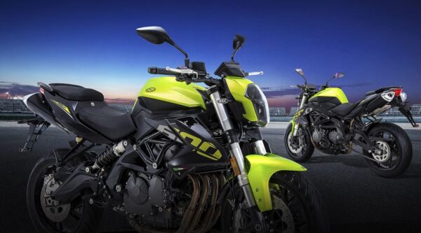 Benelli TNT 600i Sports Motorbike side view