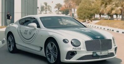 Dubai Police Upgrades Fleet with Bentley Continental GT V8
