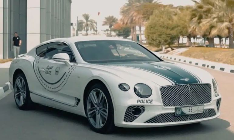 Dubai Police Upgrades Fleet with Bentley Continental GT V8