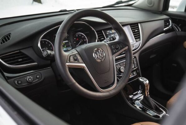 Buick Encore suv 2nd generation steering wheel design