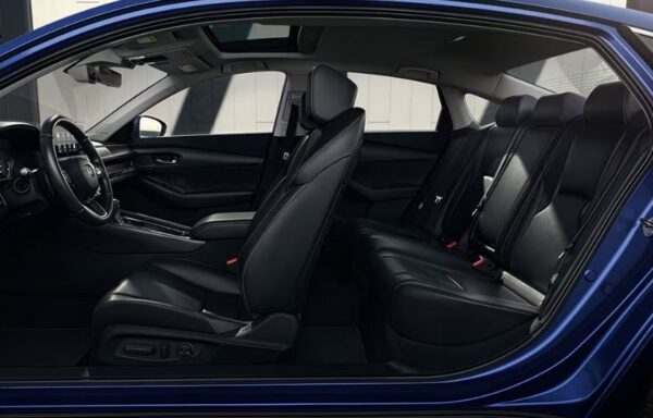 Honda Accord Hybrid sedan 11th gen full interior and all seats view