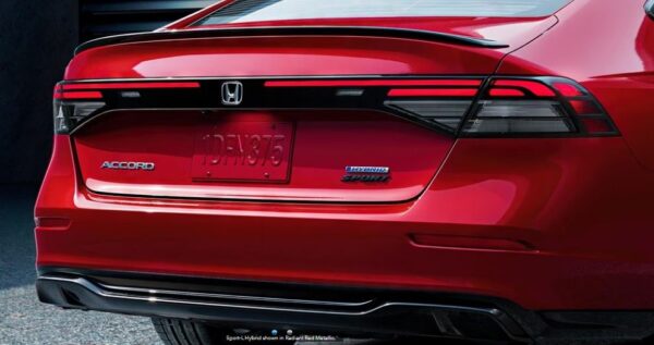 Honda Accord Hybrid sedan 11th gen tail light design view