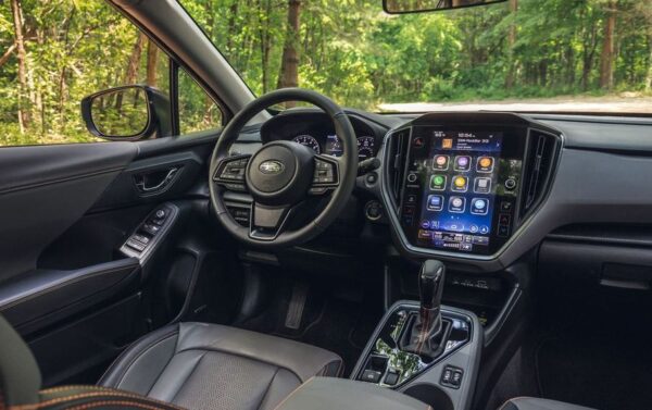 Subaru Crosstrek SUV 3rd Generation front cabin interior features