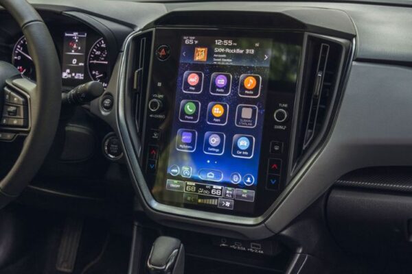 Subaru Crosstrek SUV 3rd Generation infotainment screen view