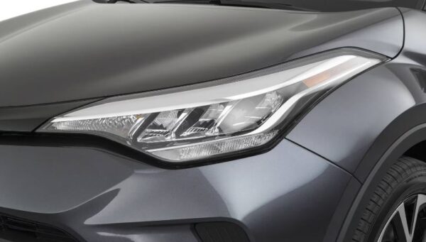 Toyota CHR SUV 1st Generation headlamp close view