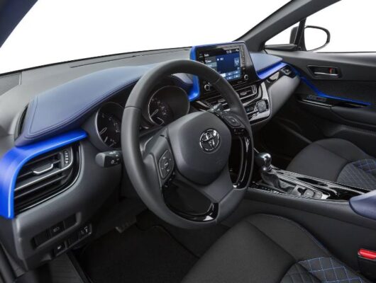Toyota CHR SUV 1st Generation steering wheel design