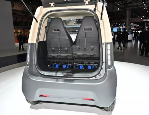 Honda CI MEV Ubran Electric car luggage space view