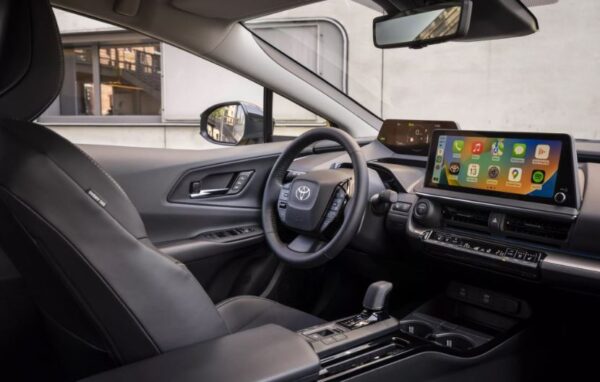 Toyota Prius Sedan 5th Generation front cabin interior features