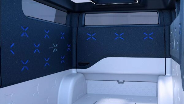 Toyota's Kayoibako A Multi Purpose Van rear cabin space