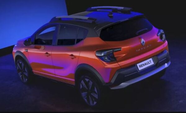 renault kardian SUV side and rear view